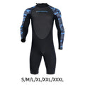 Men Wetsuit Shorty Neoprene 2mm Body Swim suits Long Sleeve Bathing Suit Diving