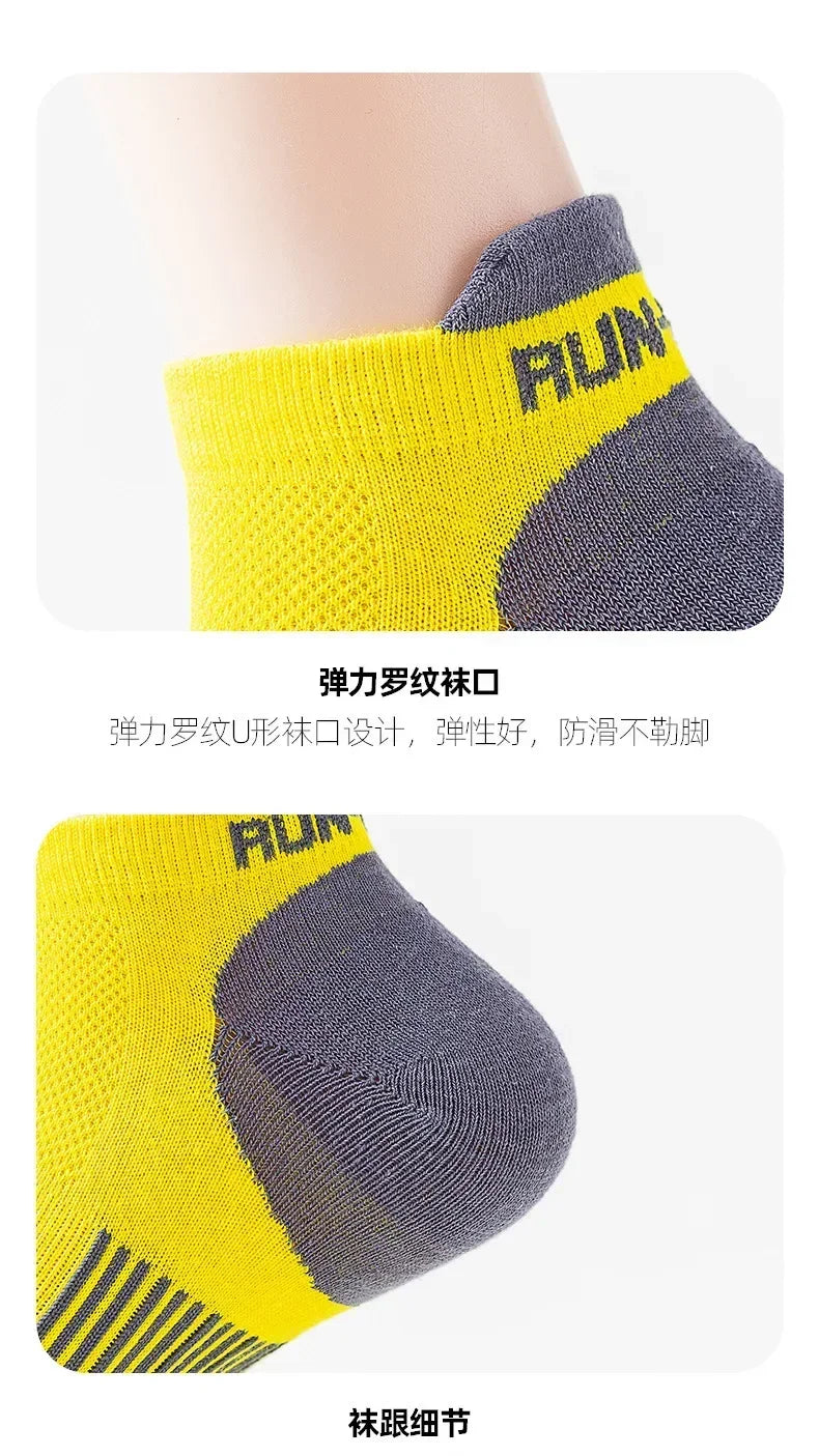 Running Socks Summer Fitness Sports Quick Drying Sweat Breathable Professional Marathon Running Socks Anti-friction Soft Socks
