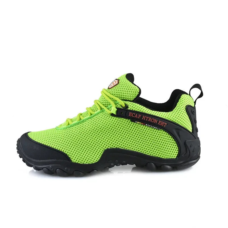 Hiking Shoes High Quality Mesh Anti Slip Lightweight Sneakers Outdoor Adventure Trekking Sport Shoe Women Men Marching Shoes