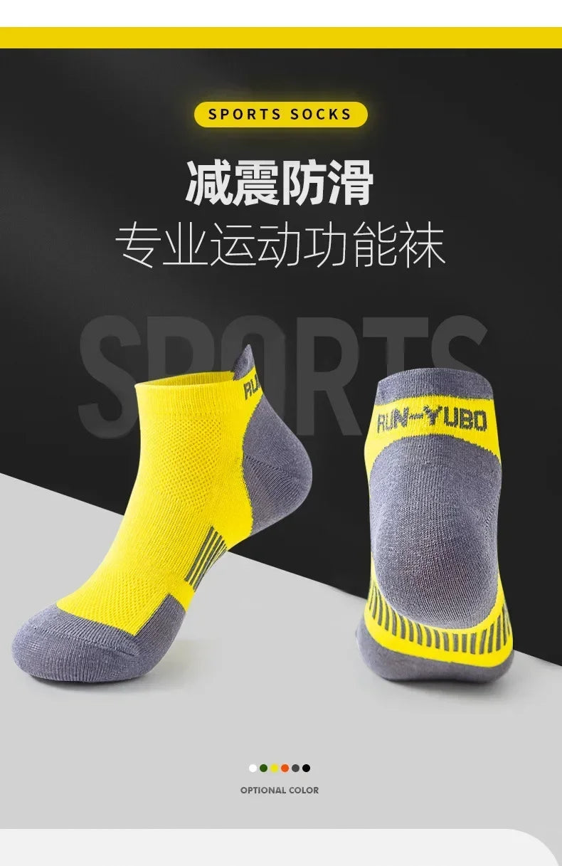 Running Socks Summer Fitness Sports Quick Drying Sweat Breathable Professional Marathon Running Socks Anti-friction Soft Socks
