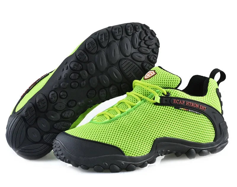 Hiking Shoes High Quality Mesh Anti Slip Lightweight Sneakers Outdoor Adventure Trekking Sport Shoe Women Men Marching Shoes