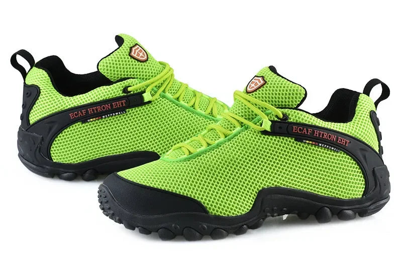 Hiking Shoes High Quality Mesh Anti Slip Lightweight Sneakers Outdoor Adventure Trekking Sport Shoe Women Men Marching Shoes