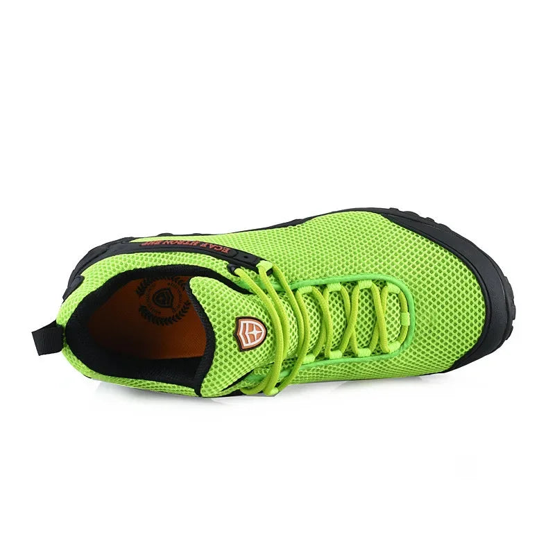 Hiking Shoes High Quality Mesh Anti Slip Lightweight Sneakers Outdoor Adventure Trekking Sport Shoe Women Men Marching Shoes
