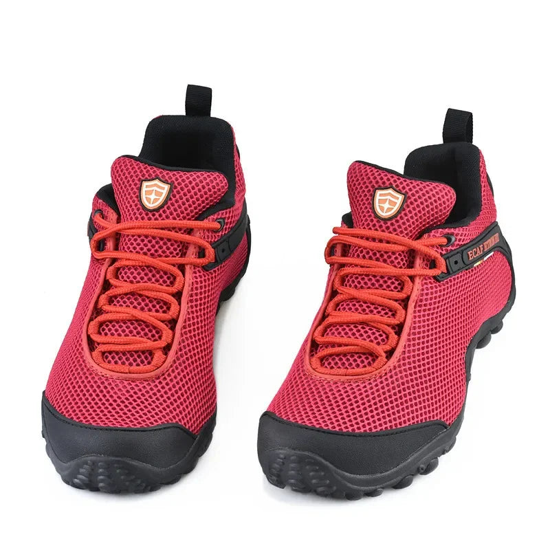 Hiking Shoes High Quality Mesh Anti Slip Lightweight Sneakers Outdoor Adventure Trekking Sport Shoe Women Men Marching Shoes