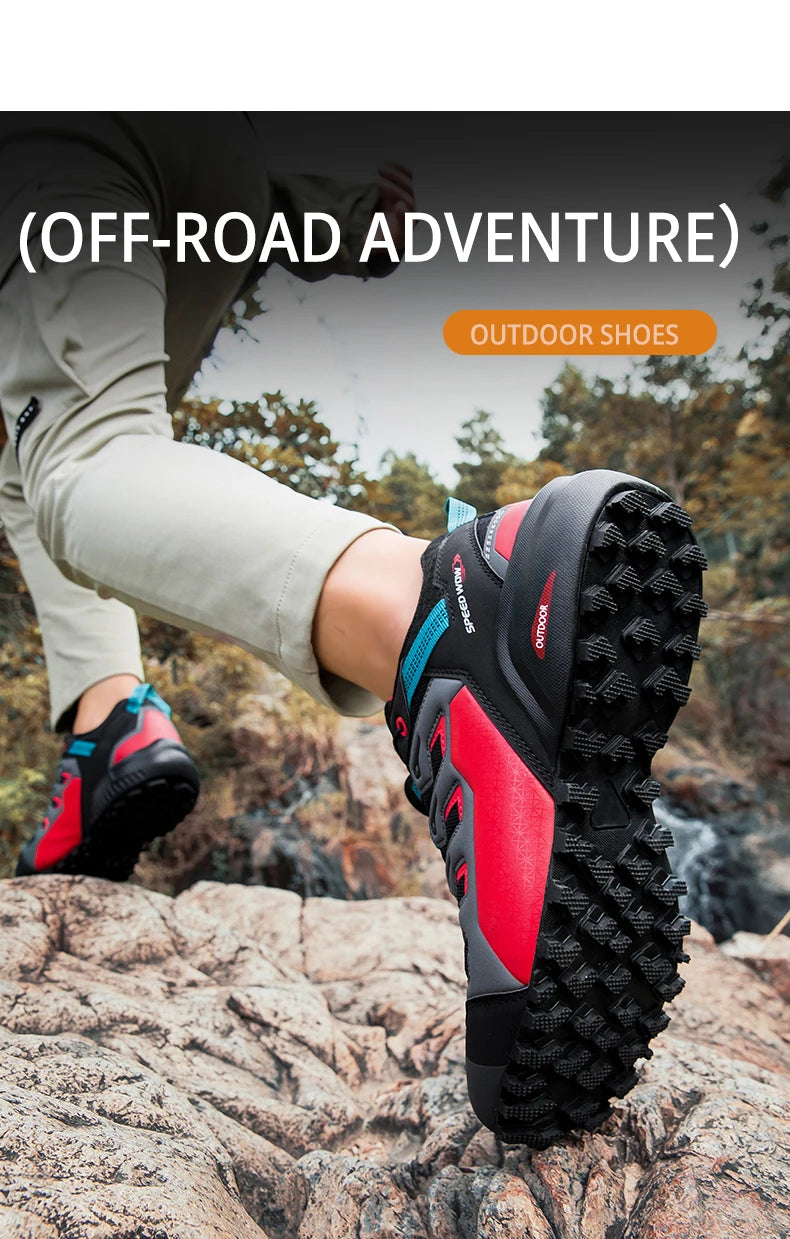 Hiking Shoes for Men Camping Running Walking Jogging Sneaker Boots Waterproof AntiI-Slip Sport Shoes Zapatos Hombre