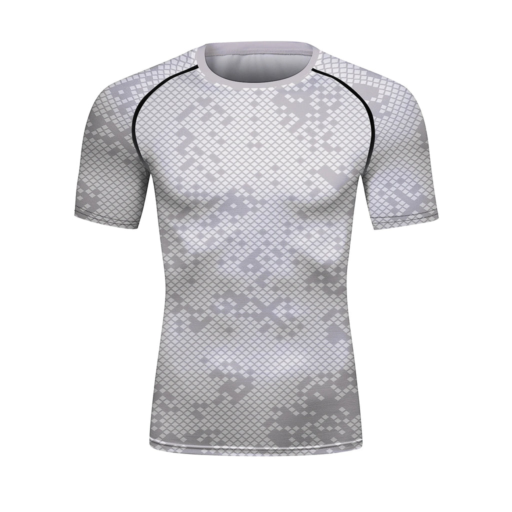 Cody Men Athletic Sportswear Compression Gym Fitness T-shirts Tight Boxing Jersey  jiu jitsu Bjj Rashguard Muay Thai Teeshirt 