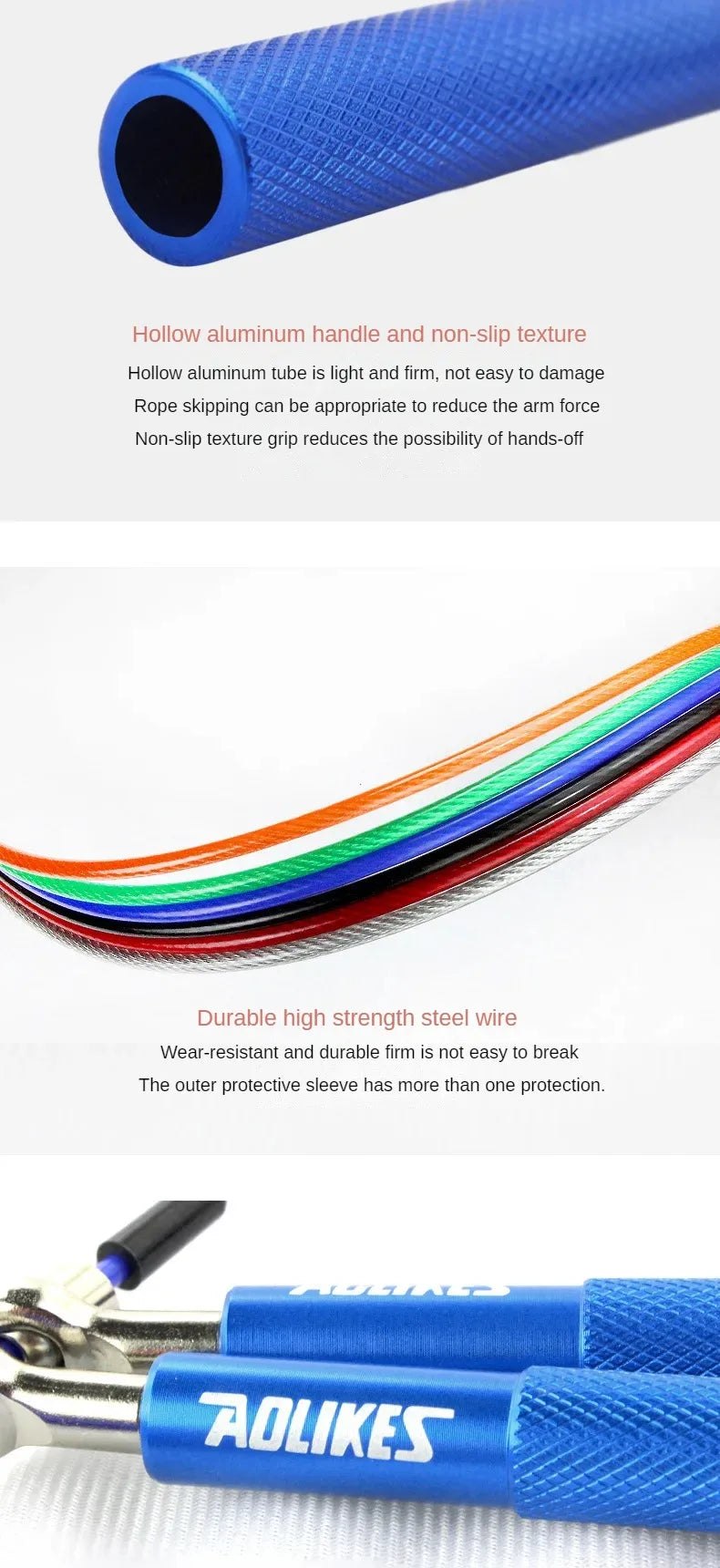 1PCS Crossfit Speed Jump Rope Professional Skipping Rope For MMA Boxing Fitness Skip Workout Training With Carrying Bag