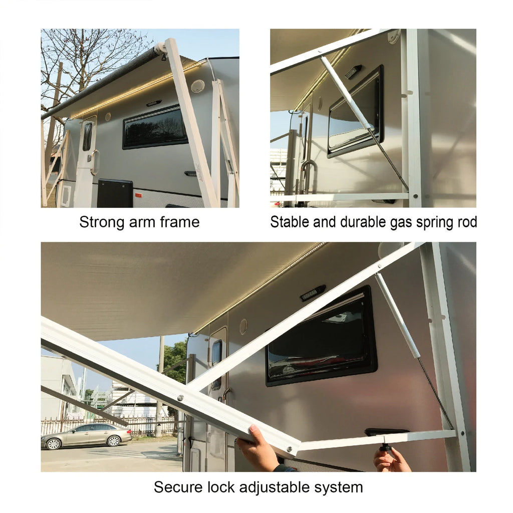 Caravans Awning Camper Trailer Awning Motorhom Camping Equipment Travel Equipments