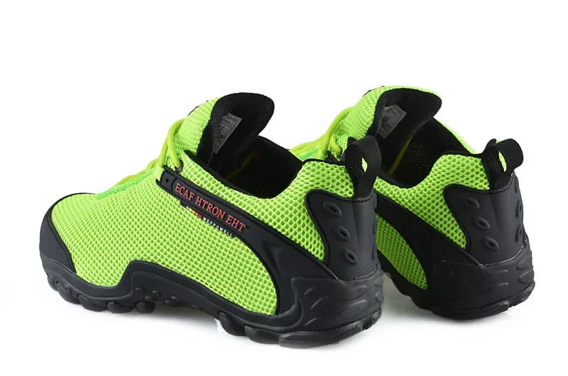 Hiking Shoes High Quality Mesh Anti Slip Lightweight Sneakers Outdoor Adventure Trekking Sport Shoe Women Men Marching Shoes