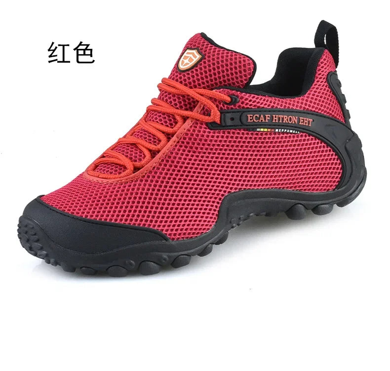 Hiking Shoes High Quality Mesh Anti Slip Lightweight Sneakers Outdoor Adventure Trekking Sport Shoe Women Men Marching Shoes