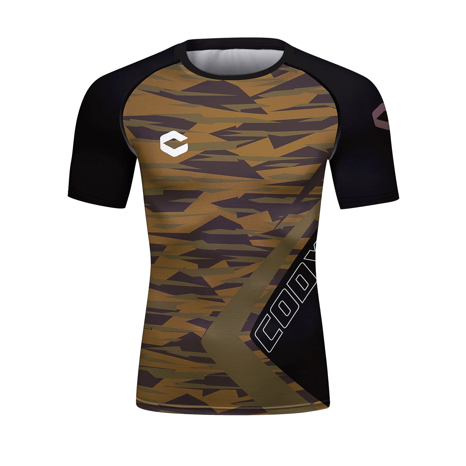 Cody Men Athletic Sportswear Compression Gym Fitness T-shirts Tight Boxing Jersey  jiu jitsu Bjj Rashguard Muay Thai Teeshirt 