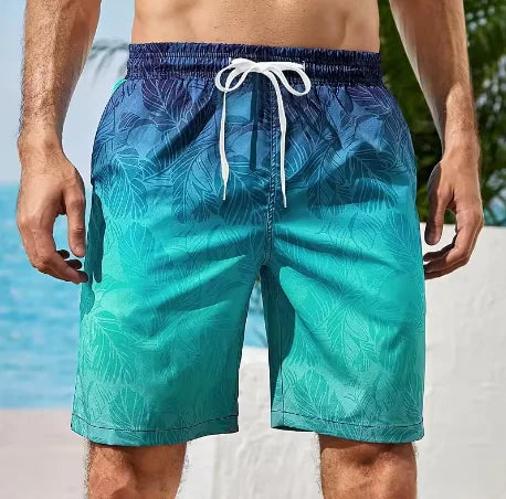 Summer Men's Swim Shorts5XL Swim Trunks Quick Dry Board Shorts Bathing Suit Breathable Drawstring With Pockets for Surfing Beach