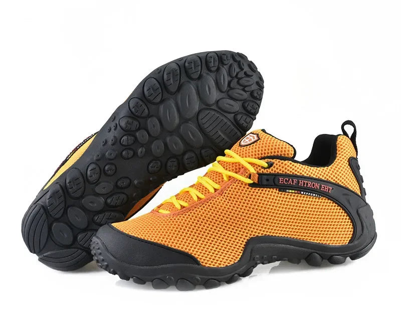 Hiking Shoes High Quality Mesh Anti Slip Lightweight Sneakers Outdoor Adventure Trekking Sport Shoe Women Men Marching Shoes