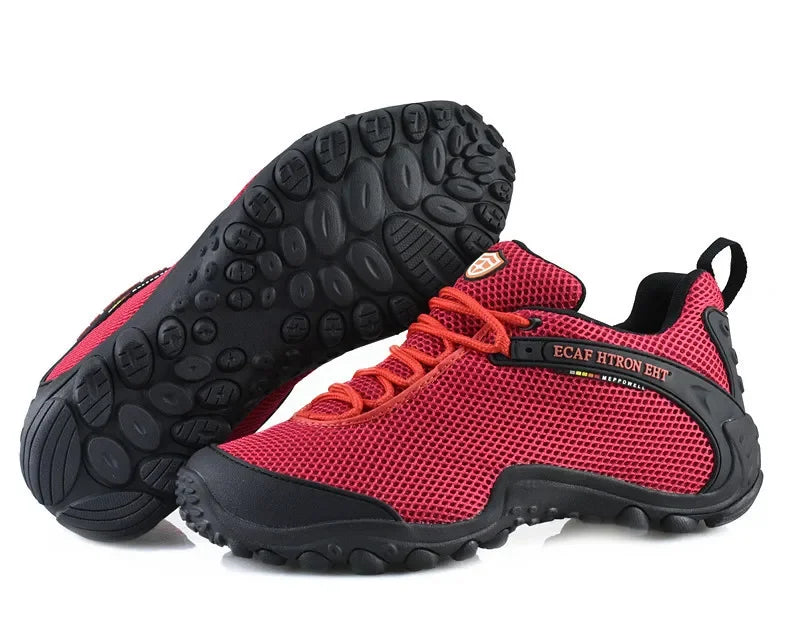 Hiking Shoes High Quality Mesh Anti Slip Lightweight Sneakers Outdoor Adventure Trekking Sport Shoe Women Men Marching Shoes
