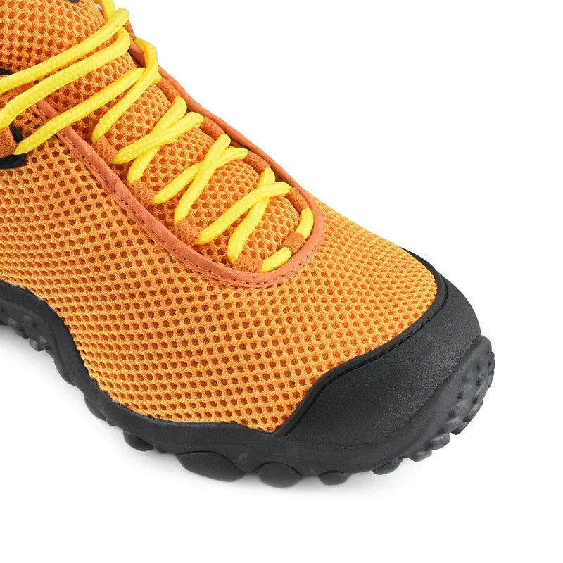 Hiking Shoes High Quality Mesh Anti Slip Lightweight Sneakers Outdoor Adventure Trekking Sport Shoe Women Men Marching Shoes