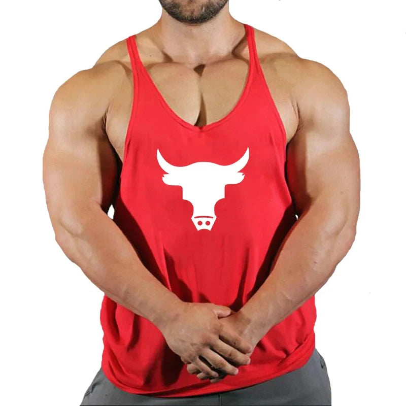 Gym Shirt Gyms Man Workout Bodybuilding Men Sportswear Men's Clothes Tank Top Vest Clothing Muscle Singlet Fitness Undershirt
