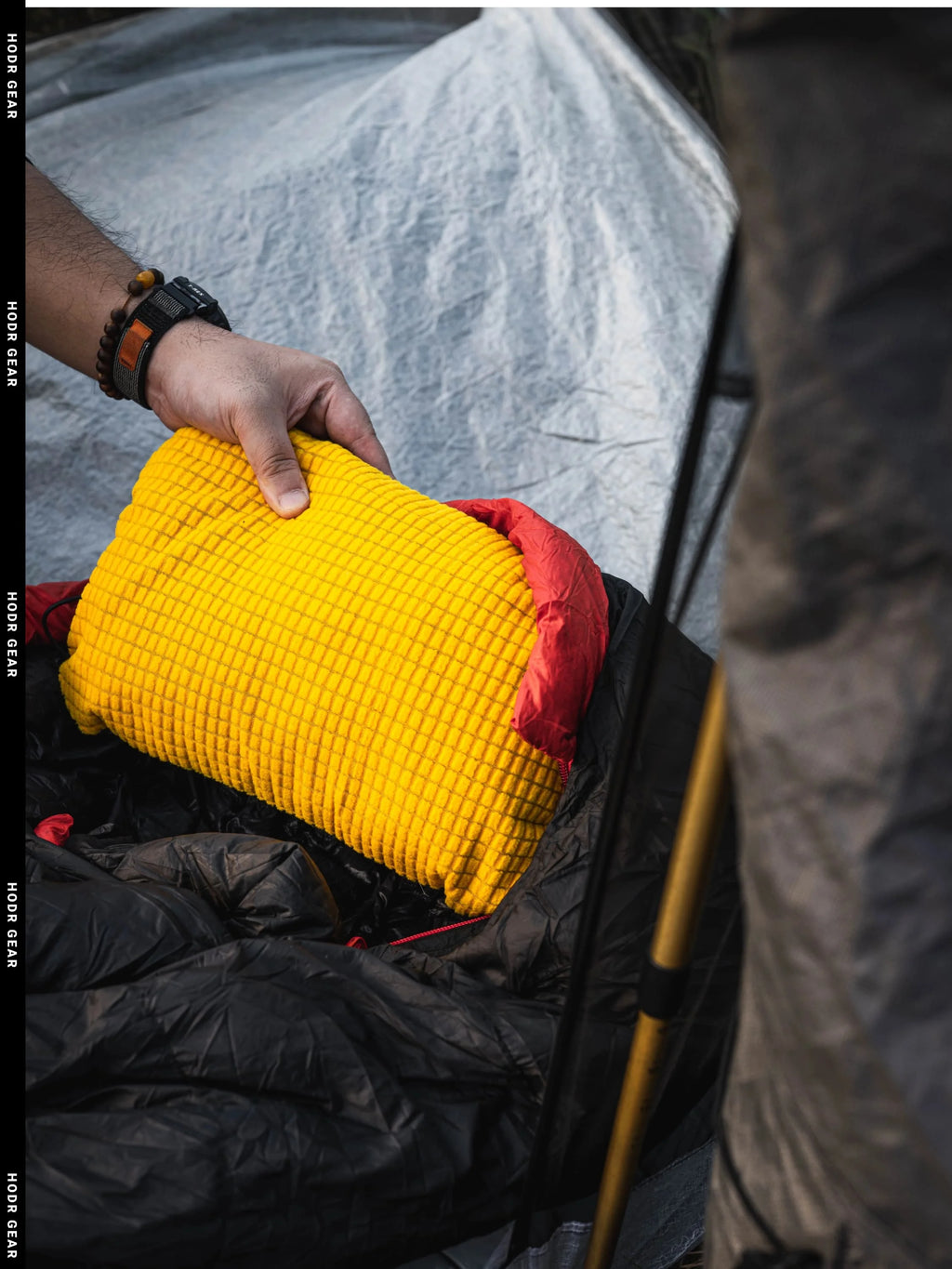 [HODRGEAR] Stuff Sack & Pillow UHMWPE Multifunctional Storage bag Outdoor Camping Headrest 53g Ultralight Hikers
