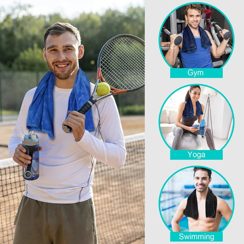 Fitness Towel for Sports Quick-Drying Towel Gym Equipment Sweat Pad Towel soft and lightweight for gym swimming yoga beach