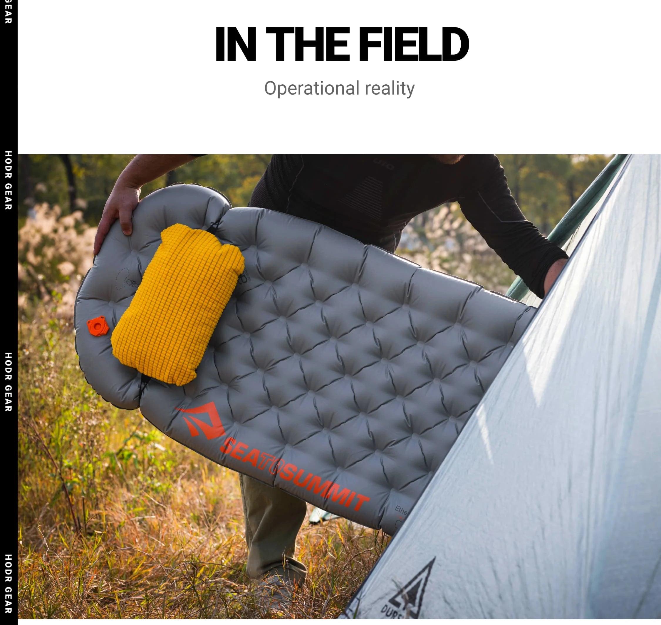 [HODRGEAR] Stuff Sack & Pillow UHMWPE Multifunctional Storage bag Outdoor Camping Headrest 53g Ultralight Hikers