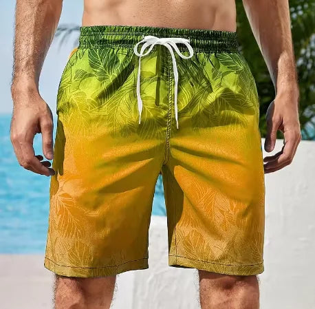 Summer Men's Swim Shorts5XL Swim Trunks Quick Dry Board Shorts Bathing Suit Breathable Drawstring With Pockets for Surfing Beach
