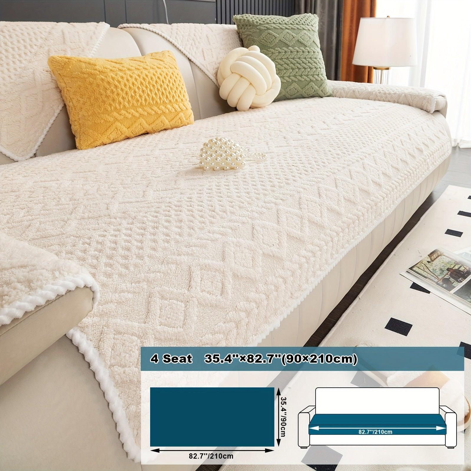 Pet-Friendly Couch Cover for Dogs, Non-Slip & Breathable